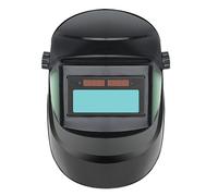 Birtern Casco da saldatore per lavoratori di ferro, con visuale completa, auto-oscurante, a prova di schizzi, cappuccio da lavoro con rotazione a 180 gradi, per officina, garage