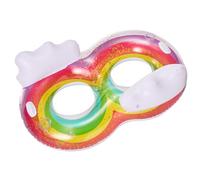 Birtern Galleggianti per piscina, boa di nuoto per adulti, anello da nuoto multifunzionale | galleggianti da nuoto per due persone, per il nuoto spesso per