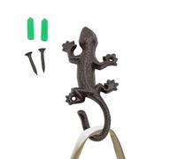 Birtern Ganci in ghisa, resistenti ganci per animali da parete, rustici, per interni ed esterni, casa, giardino, campagna, garage