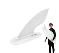Birtern Paddle Board Fin - Pinna centrale singola da 22,9 cm, accessorio per tavola da paddle board, a sgancio rapido, pinna coda per longboard