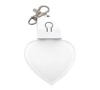 Birtern Portafoglio Cuore Touch Sensing Portachiavi Luce 10x7cm Ricaricabile Mini Touch Borsa Sense Glow per Borse LED per Borsa Tote Bag A Forma di Cuore Notturne Appese