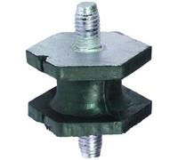 BIRTH 7180 supporto marmitta tampone silenziatore gomma/metallo lato asse posteriore