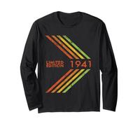 Birthday 1941 Limited Edition Sportive Stripe per Uomo Donna Maglia a Manica