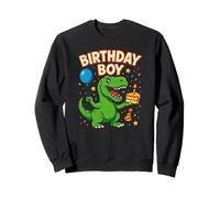 Birthday Boy Dinosaur Cute T Rex Party Design Felpa