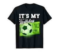 Birthday Boy Tees 5 Soccer It's My 5th Birthday Boys Soccer Maglietta