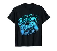 Birthday Boy Time to Level Up Video Game Birth Gamer Boys Maglietta