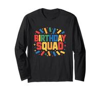 Birthday Building Party Celebration Fun Kids Theme Maglia a Manica