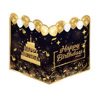 Birthday Card - Big Birthday Card | Greeting Huge | Giant Funny Message For Men, Women, Friends & Family | Oversized Foldable Surprise Note With Envelope For Party Celebration
