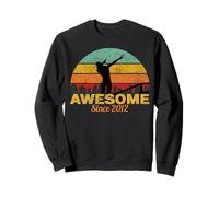 Birthday Dabbing Dancer Awesome Since 2012 Gift Felpa