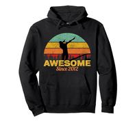 Birthday Dabbing Dancer Awesome Since 2012 Gift Felpa con Cappuccio