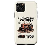 Birthday Farmer Vintage Tractor Born nel 1956 Custodia per iPhone 11 Pro