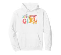 Birthday Girl 2nd 3rd 4th 5th 6th 7th 8th 9th Girls Birthday Felpa con Cappuccio