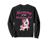 Birthday Girl Mommy Women’s Anime Unicorn Felpa