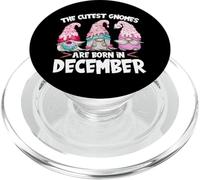 Birthday Gnome Design The Cutest Gnomes Are Born In December PopSockets PopGrip per MagSafe