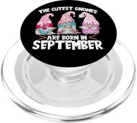 Birthday Gnome Women The Cutest Gnomes Are Born In September PopSockets PopGrip per MagSafe