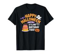 Birthday Halloween Spooky Pumpkin Party Theme Maglietta