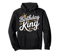 Birthday King Felpa con Cappuccio