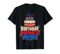 Birthday Menace Mode Party Humor Maglietta