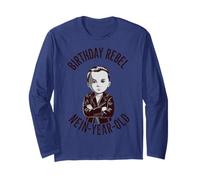 Birthday Rebel Nein-Year-Old Girls Boys Kids Maglia a Manica
