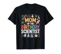 Birthday Scientist Family Matching Fun Science Party Maglietta