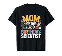 Birthday Scientist Family Matching Fun Science Party Maglietta
