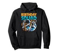 Birthday Squad Beach, Crociera Estiva sull'oceano con Ancora Felpa con Cappuccio
