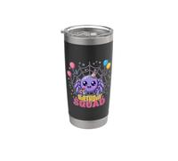 Birthday Squad Spider Halloween Carino Kawaii Spooky Compleanno Bicchiere termico in acciaio inox doppia parete