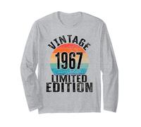 Birthday Vintage 1967 Édition limitée Bday Maglia a Manica