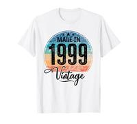 Birthday Vintage Birth Year 1999 Bday Maglietta
