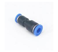 BIRXPMOS 10pcs Fit Tube O/D 6mm Turn to 4mm Pneumatic Push in Reducing Reducer Connector