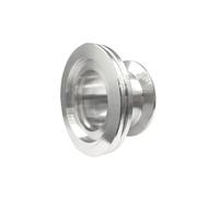 BIRXPMOS ISO80 Trun To KF50 Vacuum Clamp Flange Reducer SUS304 Stainless Pipe Fitting