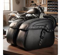 Bisacce da Motocicletta Universali Borsa Laterale Rigida Impermeabili Borsa da