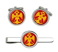 Bisanzio Gemelli E Fermacravatta Set