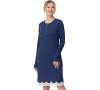 Bisbigli Camicia da notte in fresco modal con inserto in pizzo art. 03607