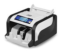 BisBro Technology Professional BB-2608 - Macchina verifica-banconote, riconosce immediatamente i soldi falsi, veloce, conta in modo sicuro 1000 banconote al minuto, euro, dollari USA, sterline