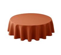 Biscaynebay Tovaglia rotonda in tessuto testurizzato, 152,4 cm, resistente alla ruggine, impermeabile, a prova di perdite, tovaglia pieghevole per cucina, sala da pranzo, matrimoni, feste, lavabile in