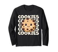 Biscotti Carino e Adorabile Kawaii Chocolate Chip Cookie Maglia a Manica