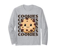 Biscotti Carino e Adorabile Kawaii Chocolate Chip Cookie Maglia a Manica