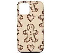 Biscotti d'amore di pan di zenzero Natale Custodia per iPhone 12/12 Pro