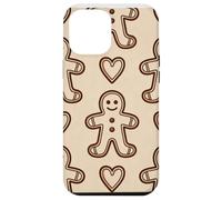 Biscotti d'amore di pan di zenzero Natale Custodia per iPhone 12 Pro Max