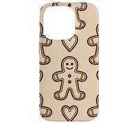 Biscotti d'amore di pan di zenzero Natale Custodia per iPhone 14 Pro