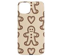 Biscotti d'amore di pan di zenzero Natale Custodia per iPhone 15 Plus