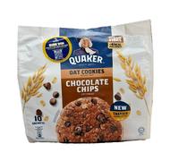Biscotti D'Avena Quaker Con Gocce Di Cioccolato 10 Sacchetti - 3 Confezioni