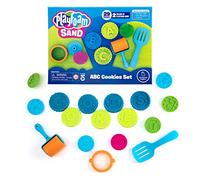 Biscotti dell’Alfabeto con Sabbia di Playfoam di Learning Resources, Gioco con la Sabbia in 2 Colori, 26 Lettere e Strumenti, Sabbia per Giocare da Modellare e scolpire, 3+