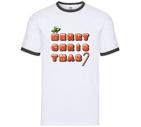 Biscotti Di Buon Natale - Ringer Da Uomo - Cibo Di Babbo Natale