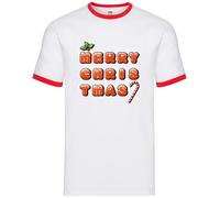 Biscotti Di Buon Natale - Ringer Da Uomo - Cibo Di Babbo Natale