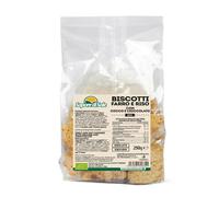 Biscotti di Farro e Riso con Cocco e Cioccolato