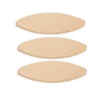 Biscotti di legno, 100 pezzi Biscotti di giunzione in legno di faggio Tassello di adesione forte Strumento di ancoraggio per tavola di legno per la lavorazione del legno Mobili (10#)