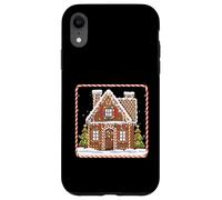 Biscotti Di Pan Di Zenzero Cottura Di Natale Casa Di Pan Di Z Custodia per iPhone XR