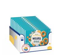 Biscotti Frollini al Miele Millefiori Senza Latte e Uova - 400g - Snack Dolce per Colazione e Merenda - Variazioni 4/8/12 Pezzi (12 PEZZI)